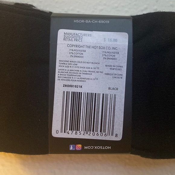 🧦 Hot Sox 3 Pairs “Cheese + Cake” Mix Bundle - Picture 2 of 3